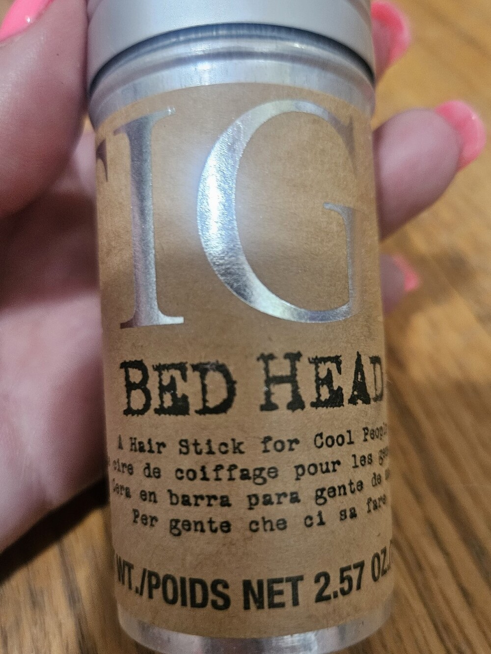 NIB TIGI Bed Head Hair Stick To Slick Back Hair Or Help With Little Fly-Aways!